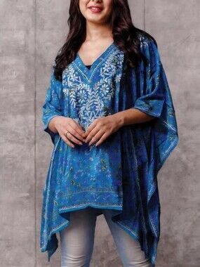 Sevya Handmade Demira Embroidered Top